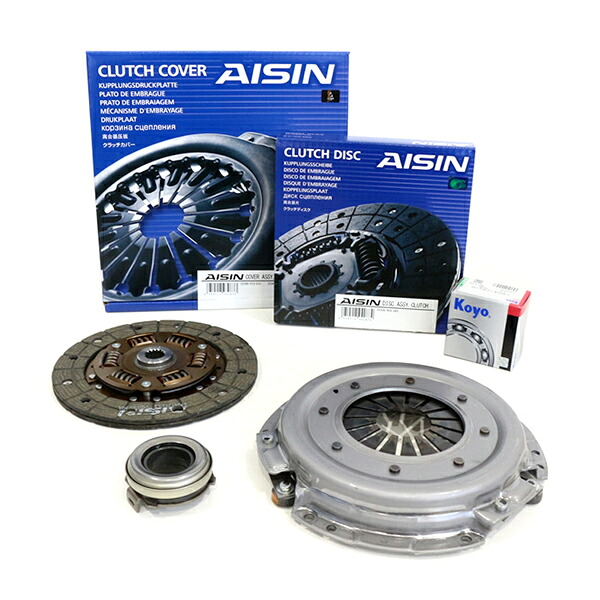 【送料無料】 AISIN アイシン クラッチディスク クラッチカバー レリーズベアリング 3点セット クラッチキット バモス HM1 HM2 HM3 HM4 HJ1|Acv エーシーブイ