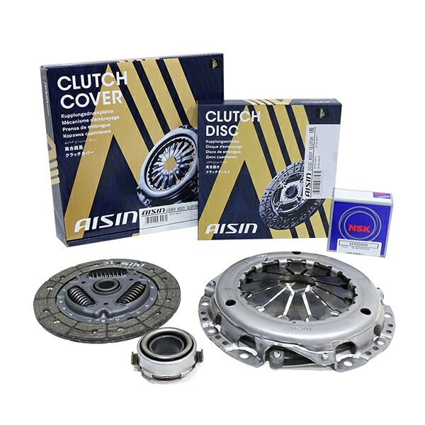 【送料無料】 AISIN アイシン クラッチディスク クラッチカバー レリーズベアリング クラッチキット プレオ RV1 RV2|Acv エーシーブイ