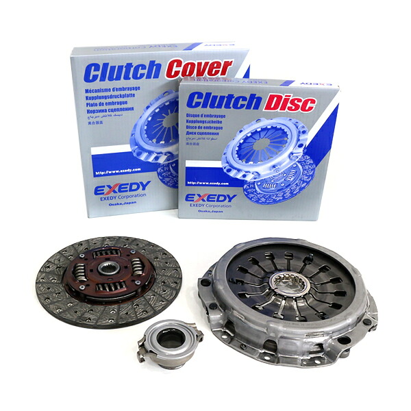 【送料無料】 EXEDY エクセディ クラッチディスク クラッチカバー レリーズベアリング 3点セット クラッチキット 日産 スカイライン ターボ ER34 30100-AA068 30100-AA064 30210-AA001 30502-12U00｜Acv エーシーブイ