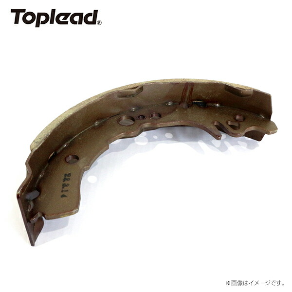 【送料無料】トップリードTopleadブレーキシューフロントセット(リーディング側&トレーリング側)TFN6653-10×1TFN6653-10×1三菱キャンター(FE)FE449純正交換メンテナンス整備