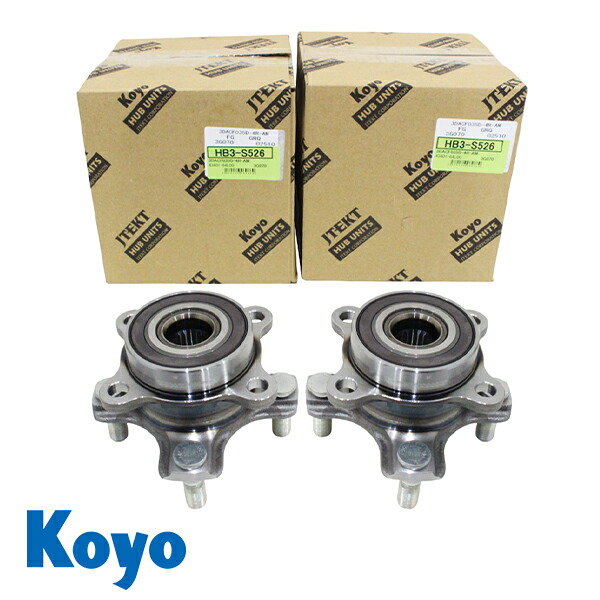 KOYO ハブベアリング フロント HB3-S526 スズキ スペーシア MK42S 整備 交換 ベアリング パーツ タイヤ 回転 メンテナンス 43401-64L00｜Acv エーシーブイ