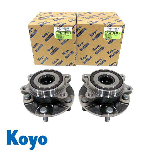 KOYO ハブベアリング フロント HB3-T531 トヨタ ハリアー AVU65W 整備 交換 ベアリング パーツ タイヤ 回転 メンテナンス 43550-42020
