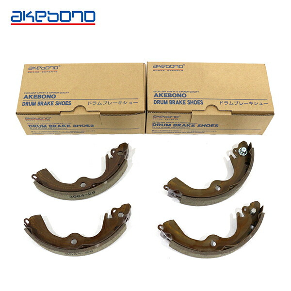 楽天市場】【送料無料】 曙 AKEBONO ブレーキシュー 前後セット