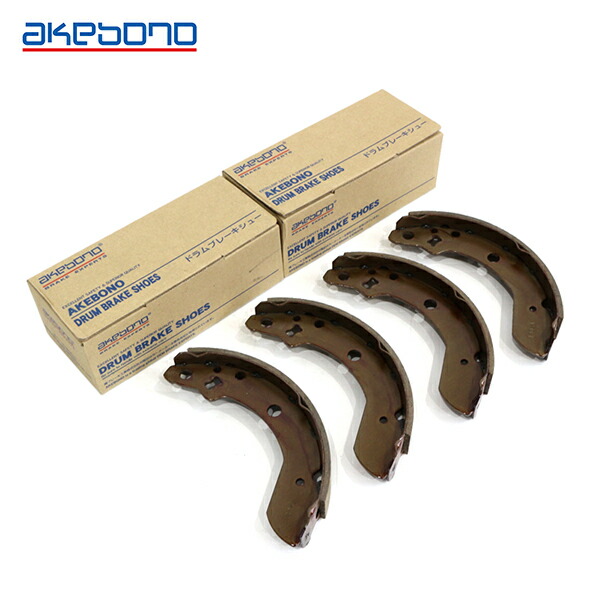 楽天市場】【送料無料】 曙 AKEBONO ブレーキシュー 前後セット