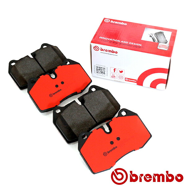 【送料無料】 brembo ブレンボ ブレーキパッド フロント用 P06 018N BMW E38 (7シリーズ) GF35 GG35 CERAMIC ディスクパッド ブレーキパット