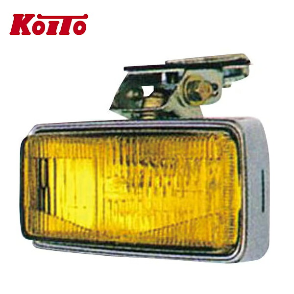 【送料無料】 KOITO 白熱電球式フォグランプ 角型 バンパー下付型 補修用 35W 12V KFL-141YU コイト 小糸製作所 電球 ライト ランプ 小糸