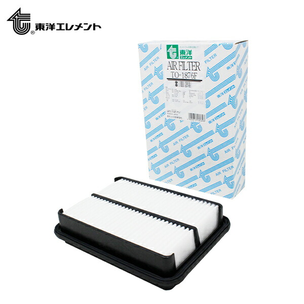 楽天市場】東洋エレメント エアーエレメント TO-1876F ダイハツ