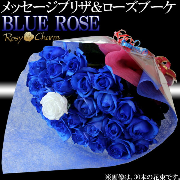 青い薔薇 花束 本 メッセージプリザ ローズブーケ プロポーズ 誕生日 プレゼント 結婚 記念日 メッセージ入り 青バラ 花束 ブルーローズ 青 薔薇 Prescriptionpillsonline Is