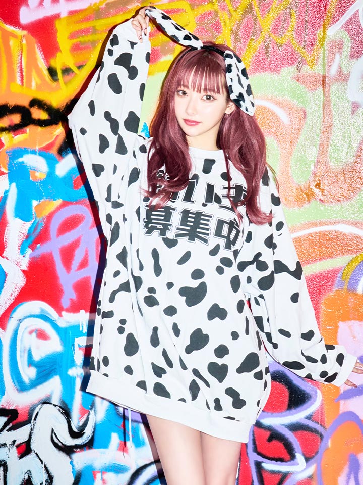 送料無料 コスプレセット 男女兼用 メンズ ダルメシアン レディース