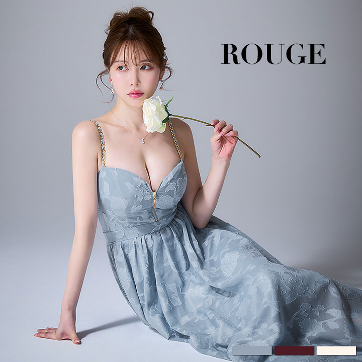 送料無料 即日発送 キャバドレス ミニ ドレス 【sifeel/シフィール】花柄 シフォン キャミ【XS-Lサイズ/3カラー】[OF03B] 【IM】 キャバクラ レディース ワンピース ドレス 大きい サイズ ナイトドレス【ROUGE | ルージュ】 J-946IM-260109-1