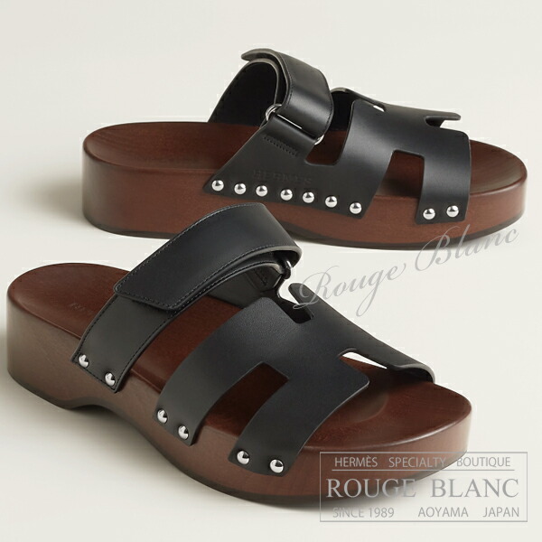 楽天市場】≪ 新品 ≫ エルメス エズ 30 サンダル 38 レザー コルク