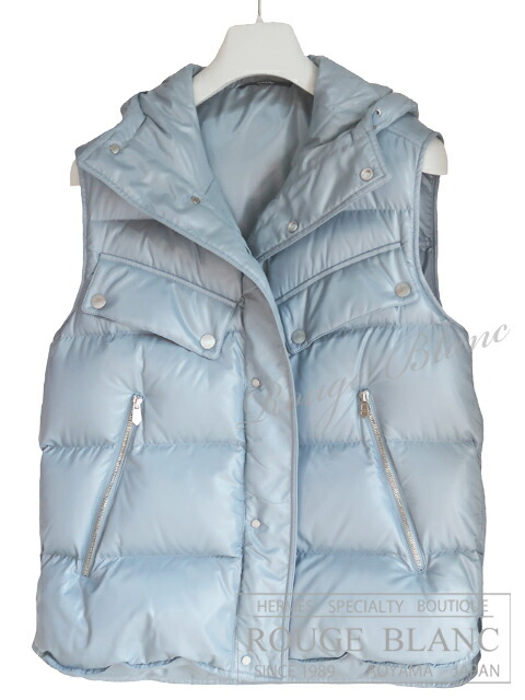 楽天市場】HERMES エルメス ダウンベスト メンズ ラム レザー シルク