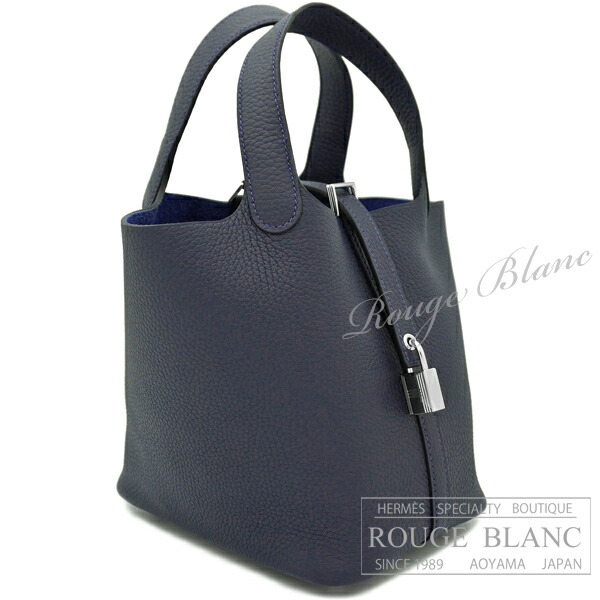 楽天市場】≪新品≫エルメス ピコタン ロック 22 MM ブルーニュイ