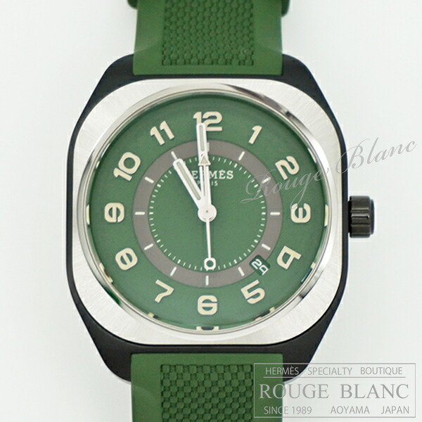 エルメス H08 腕時計 メンズ ヴェール(グリーン) 【新品】HERMES Men's Watch H08 Vert (Green) 【NEW】|ルージュブラン青山