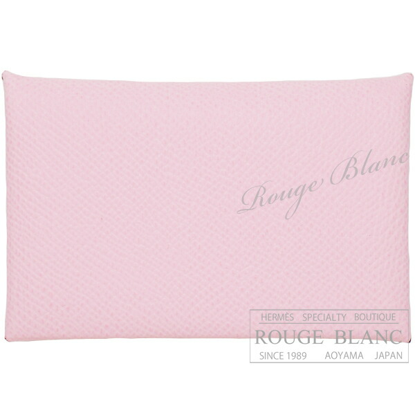 楽天市場】HERMES エルメス 名刺入れ カルヴィ ピンク □K 2007年