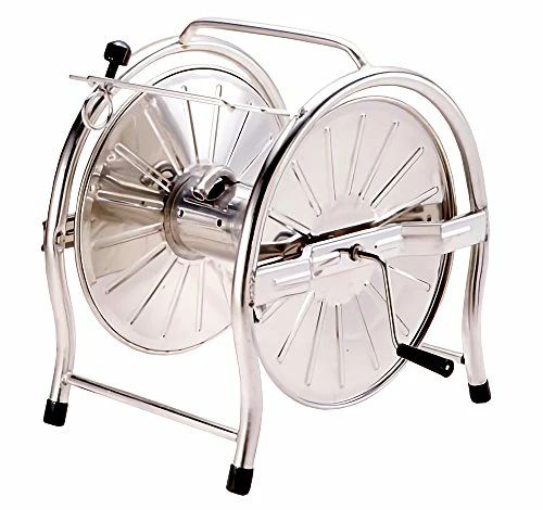 【送料無料】グリーンライフ ホースリール ステンホースリール 40*45m巻用 内径15*ホース用 SH-K|Rougeスポーツショップ店