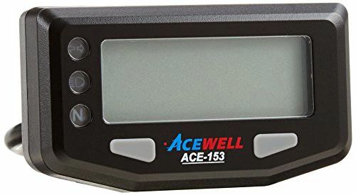 【送料無料】ACEWELL(エースウェル) 多機能 デジタルメーター ACE-153｜Rougeスポーツショップ店