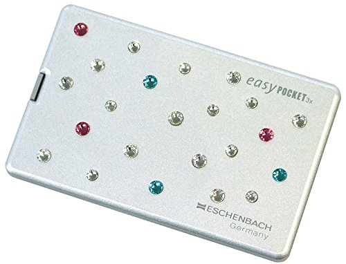 【送料無料】エッシェンバッハ ESCHENBACH 携帯用ルーペ イージーポケット 倍率3倍 LEDライト付き アストロノーツ 1521-11S03｜Rougeスポーツショップ店