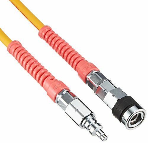 【送料無料】HiKOKI(ハイコーキ) 高圧エアホース(ロックキャップソケット) 15m 普及タイプ 内径5mm パージプラグ付 0088-8249｜Rougeスポーツショップ店