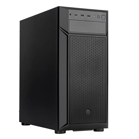 【送料無料】Silver Stone SilverStone Silverstone PCケース FARAシリーズ SST-FA513-B-C メッシュ 高エアフローATX ブラック｜Rougeスポーツショップ店