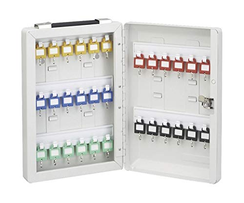【送料無料】日本緑十字社 キーボックス(壁掛・携帯 兼用)30個吊 KB-30H|Rougeスポーツショップ店