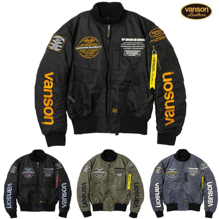 ★限定 VANSON VSE24101W MA-1 ナイロンジャケット XL 楽天市場】[処分特価]【VANSON】VS24101S メッシュMA-1ジャケット 春夏