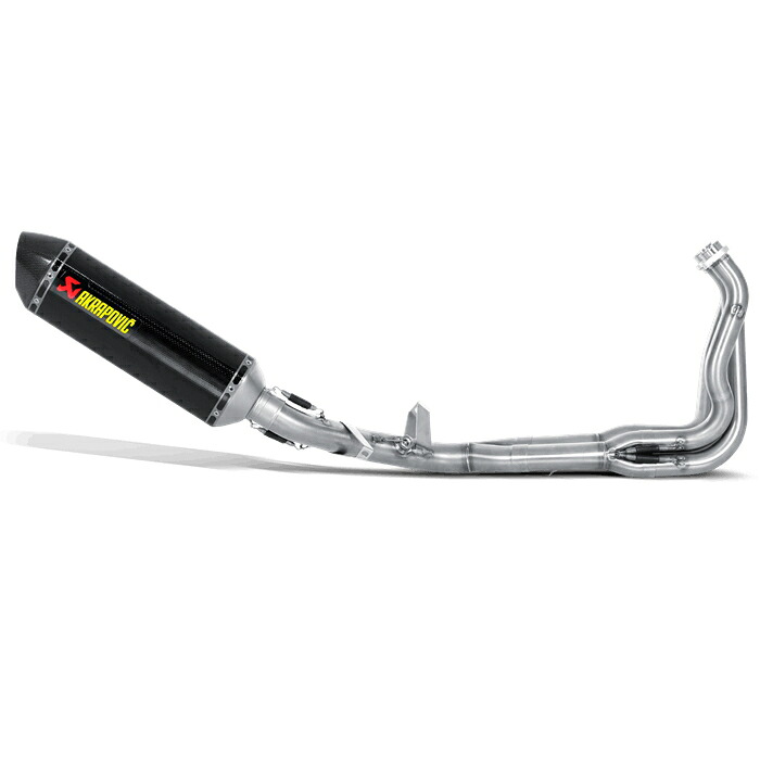 【アクラポビッチ】AKRAPOVIC S-K10R8-ZC レース専用 フルエキゾーストマフラー カーボン (KAWASAKI : NINJA 1000/Z1000SX '14-19、Z1000 '14-19) バイク 一般公道使用不可 (P)