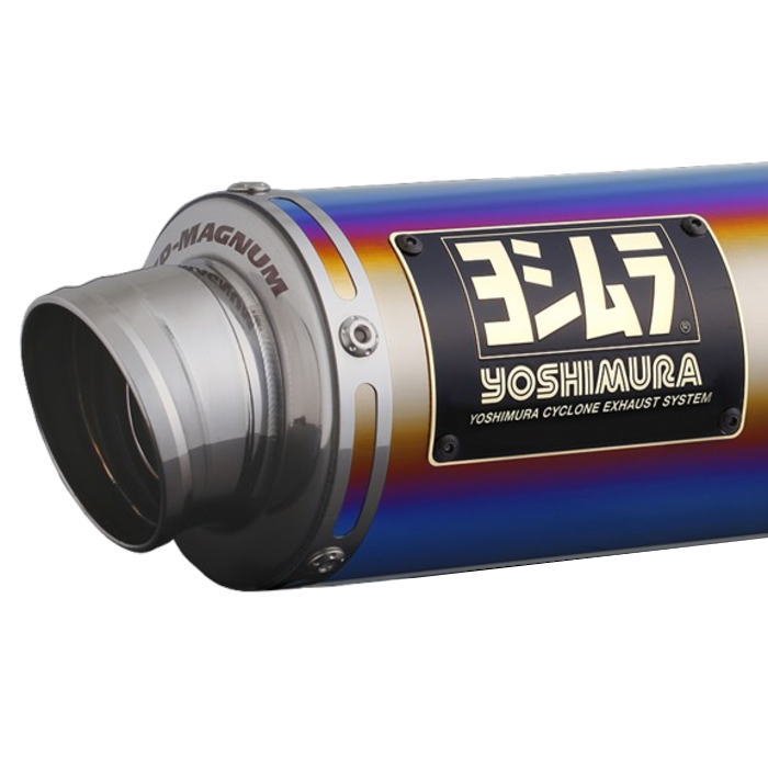 【ヨシムラ】110A-239-5U80B (KLX230/S/SHERPA/SM '25) 機械曲 GP-MAGNUM105サイクロン EXPORT SPEC 政府認証 STB (チタンブルーカバー) マフラー バイク YOSHIMURA｜ラフ＆ロードWEBSHOP