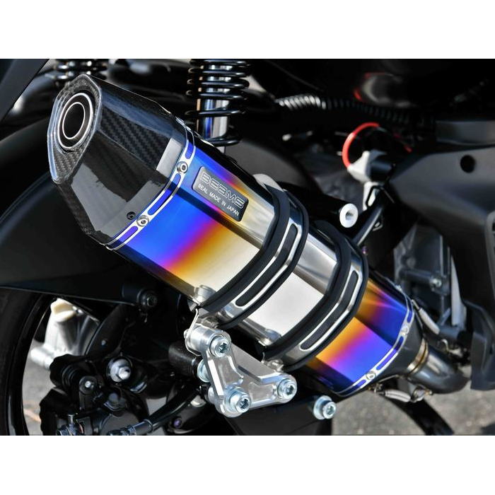 【BEAMS】G266-65-001 ビームス (YAMAHA : シグナスグリファス '21-) [8BJ-SEJ4J] CORSA-EVOII ヒートチタン フルエキゾーストマフラー 政府認証 JMCA バイク ヤマハ｜ラフ＆ロードWEBSHOP