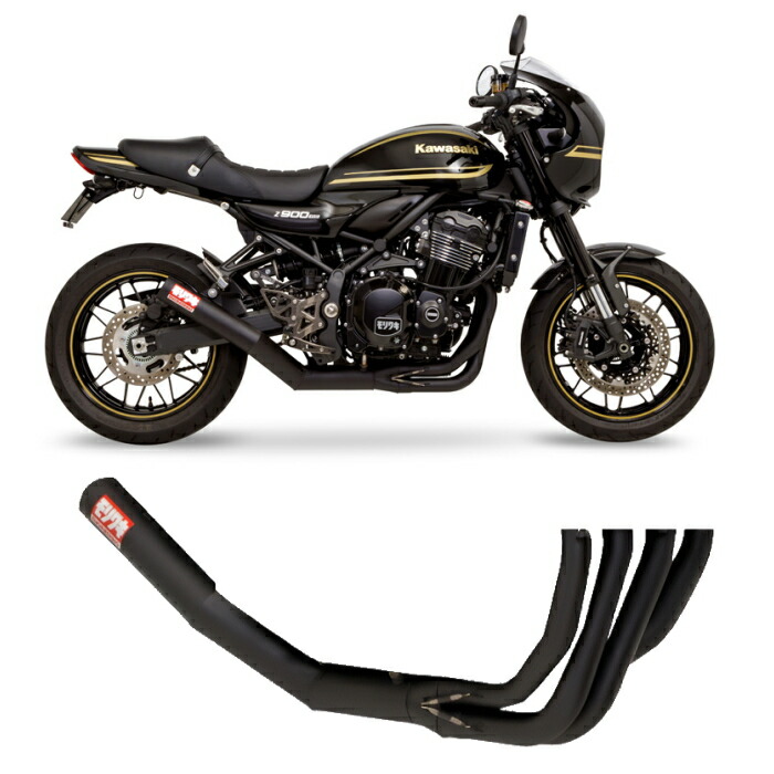 【モリワキ】01810-40259-00 (KAWASAKI : Z900RS/CAFE '23-) ONE-PIECE BLACK バイク ワンピース ブラック 政府認証 公道走行可 カワサキ フルエキゾーストマフラー MORIWAKI画像