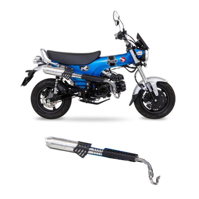DAX125 モリワキ フルエキゾーストマフラー　モンスター　使用頻度少ない美品 MORIWAKI ONLINE SHOP.