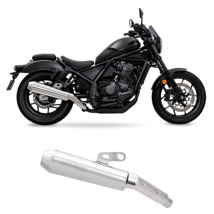 レブル１１００・モリワキフルエキマフラー（３ヶ月使用） レブル1100・モリワキフルエキマフラー（3ヶ月使用）