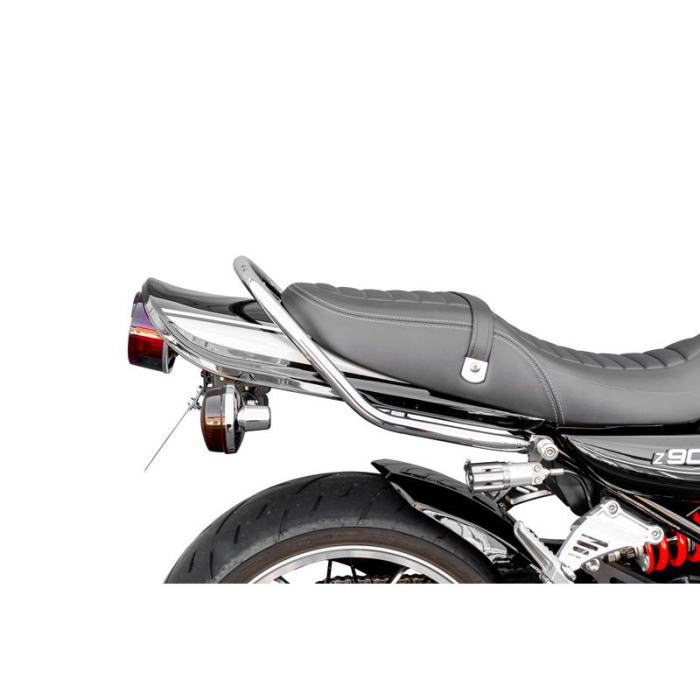Z900RS タンデムグラブバー漆黒メッキ ARCHIロングテールカウル専用 タンデムグラブバー漆黒メッキ ARCHIロングテールカウル専用