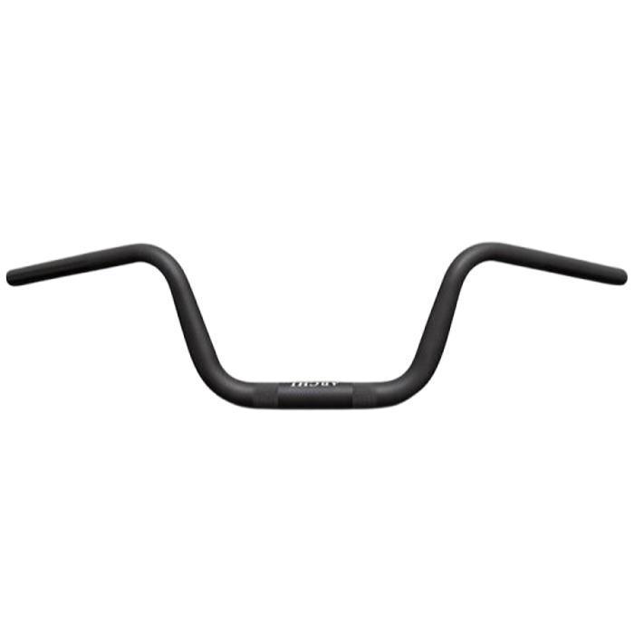 【ARCHI】アーキ 189-5482 ARCHI-YB アルミハンドルバー (マットブラック) +30ｍｍクラッチワイヤー付き (KAWASAKI : Z900RS '18-'25) バイク カワサキ