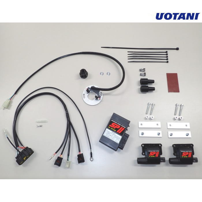 【ASウオタニ】00348 SPII フルパワーキット K.W1/3 (KAWASAKI : W1 , W1S , W1SA , W3) バイク カワサキ 電子パーツ 高性能点火システム