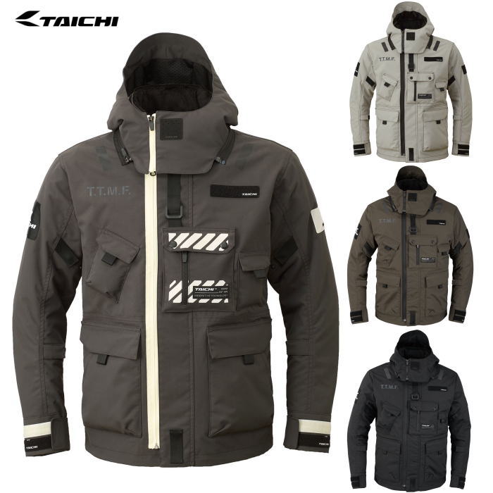 タイチ　バイクジャケット　RSJ328 Ｓ　テックカーキ　春夏秋 TAICHI RSタイチ RSJ328 エアー パーカ ライディングジャケット