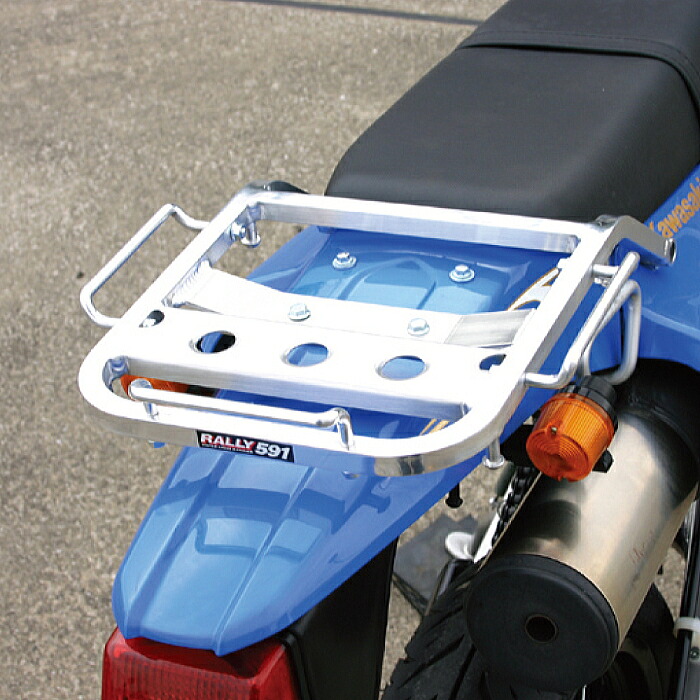 【RALLY】RY59104 ラリー RALLY591スーパーライトキャリア オフロードモデル (KAWASAKI : KLX250/SR/ES -'07, D-TRACKER -'07) (SUZUKI : 250SB) バイク カワサキ スズキ ROUGH＆ROAD ラフ＆ロード