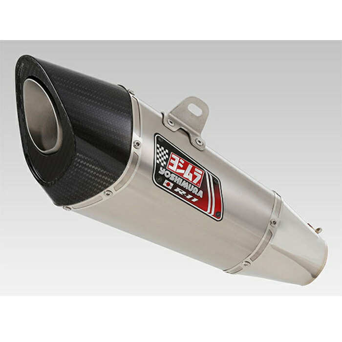 【ヨシムラ】110-235-5E30 Ninja250/400(18-24), Z400/Z250(19-24) Slip-On R-11 サイクロン 1エンド EXPORT SPEC 政府認証 SSF(サテンフィニッシュ) YOSHIMURA スリップオンマフラー