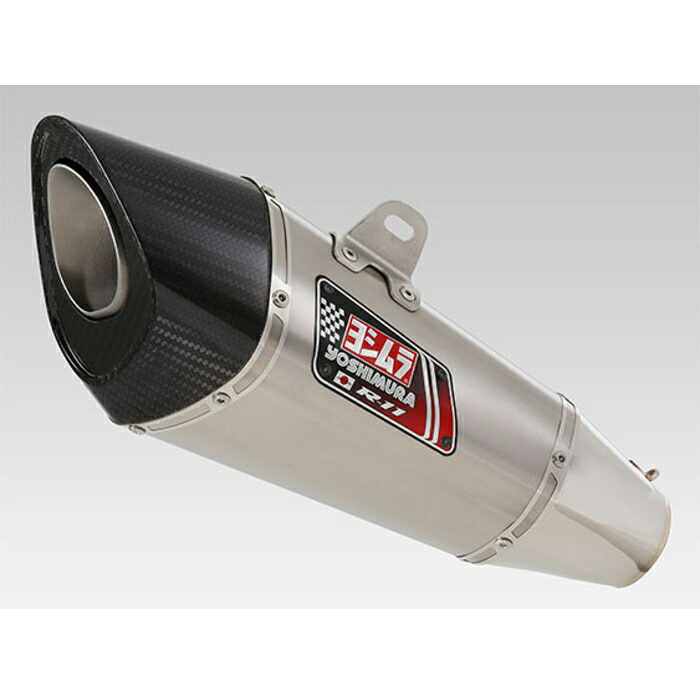 【ヨシムラ】110-235-5E80 Ninja250/400(18-24), Z400/Z250(19-24) Slip-On R-11 サイクロン 1エンド EXPORT SPEC 政府認証 ST(チタンカバー) YOSHIMURA スリップオンマフラー 47,898円
