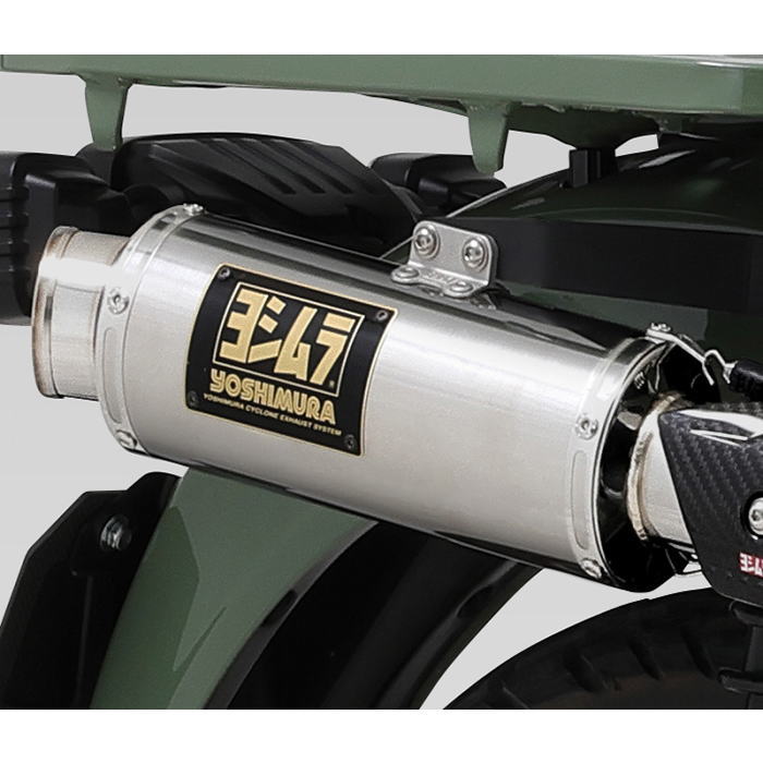 【ヨシムラ】110A-46G-5U50 CT125(20-25) 機械曲 GP-MAGNUMサイクロン TYPE-UP EXPORT SPEC 政府認証 ステンレスカバー バイク フルエキゾーストマフラー YOSHIMURA