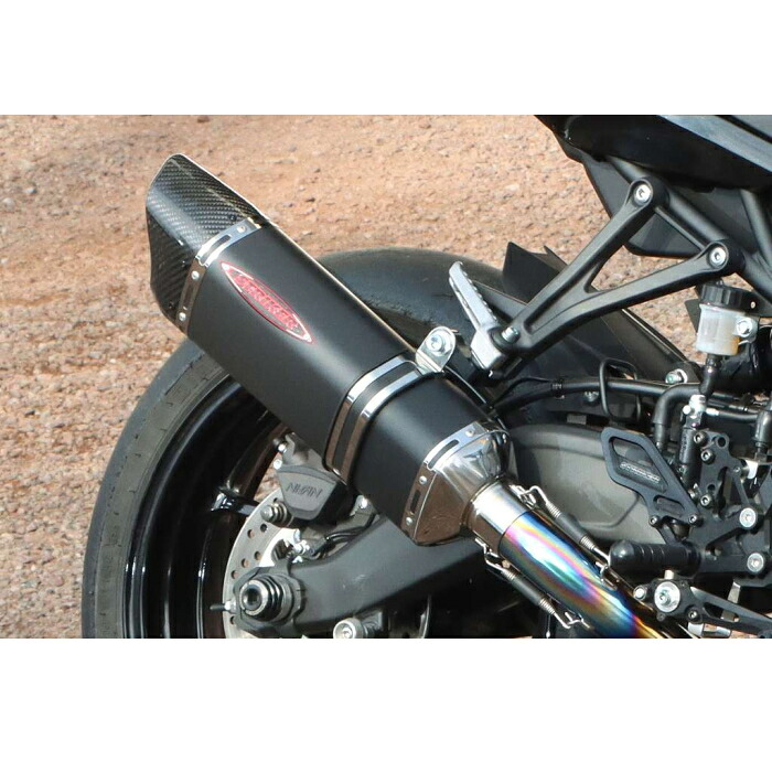 【STRIKER】941573IMJ-BK ストライカー Ninja ZX-25R/SE/KRT ('21-22) "INTER MODEL" SC FULL EX OFF-Type B JMCA チタンCKブラック KAWASAKI バイク マフラー｜ラフ＆ロードWEBSHOP