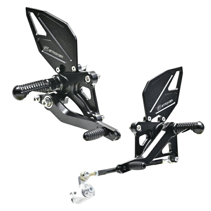 【STRIKER】SS-FT2161B ストライカー MT-09/SP('21-'23) XSR900('22-'24) XSR900GP('24-) FORTI STEP KIT フォルティ ステップキット (ブラック) バイク YAMAHA
