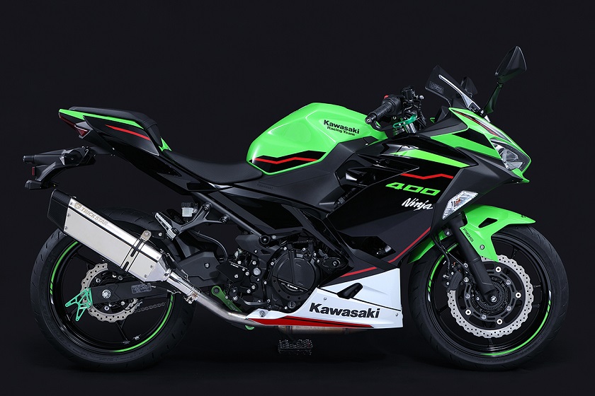 JSS-020C-L4SC Ninja400(23-) 政府認証スリップオンマフラー