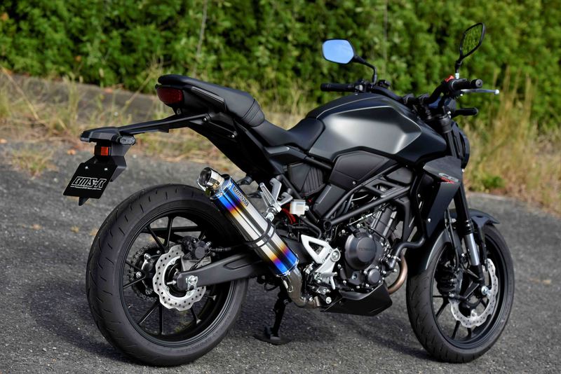 G1007-53-P1J CB250R R-EVO スリップオンマフラー ヒートチタン