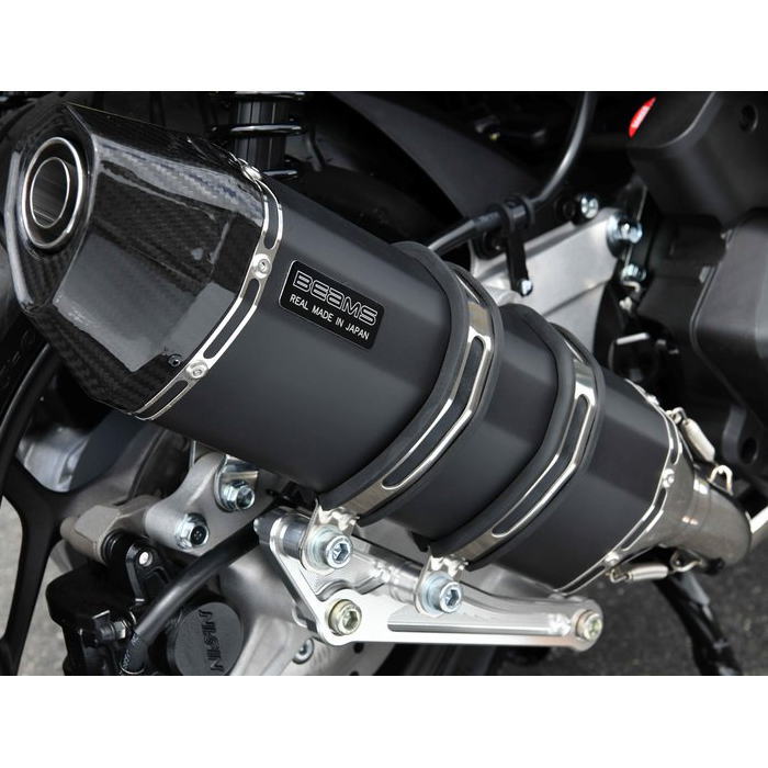 【BEAMS】G1014-63-000 ビームス (HONDA : PCX125 '23-) [8BJ-JK05] CORSA-EVOII MBK (マットブラック) 政府認証 フルエキゾースト マフラー バイク JMCA｜ラフ＆ロードWEBSHOP
