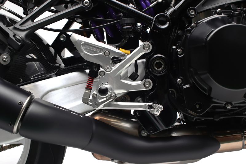 【GALE SPEED】FCK7002S ゲイルスピード Elaborate フットコントロールキット シルバー Z900RS / CAFE (18-23) KAWASAKI バイク
