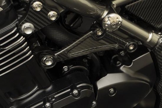 【MOTO CORSE】モトコルセ MCCFZ9RS012 カーボン リアエンジンマウントセット for Kawasaki Z900RS バイク