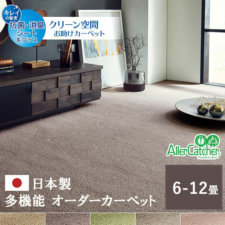 引っ敷き 引っ敷き 日本 抗菌 消臭 真っすぐ 購入注文 撥水 抗アレル物 壁蝨目打つ手 無地 日本の首都間 6畳 約261×352糎
