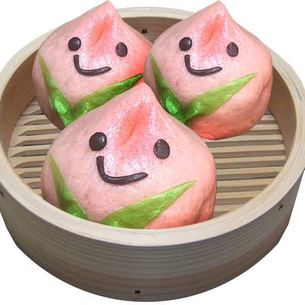 ももまんじゅう 友盛貿易 桃まんじゅう 25g×16個 ( 桃饅頭 / あんまん / 餡子
