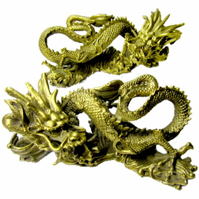 楽天市場】銅製 黒龍置物22cm (KM010) 【送料無料】（沖縄別途700円